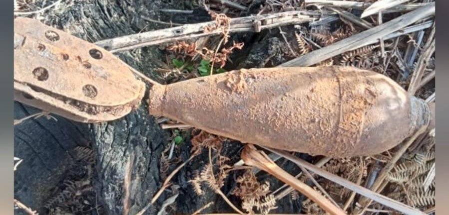 Farmer Unearths Live Mortar Bomb While Digging Farm