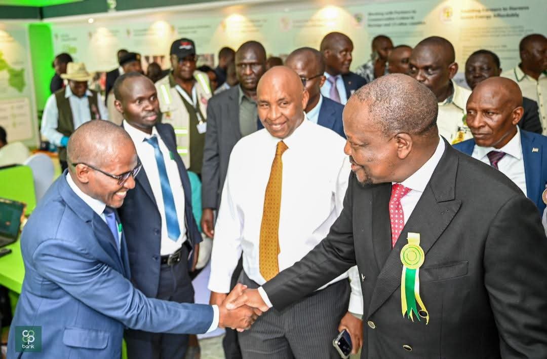 CS Kagwe Visit CO-OP Bank Stand at Nakuru Show