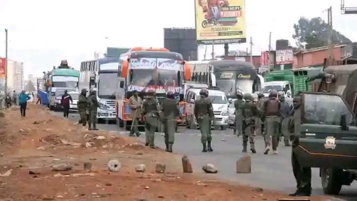 Eye on SabaSaba day:Another day of walking to work