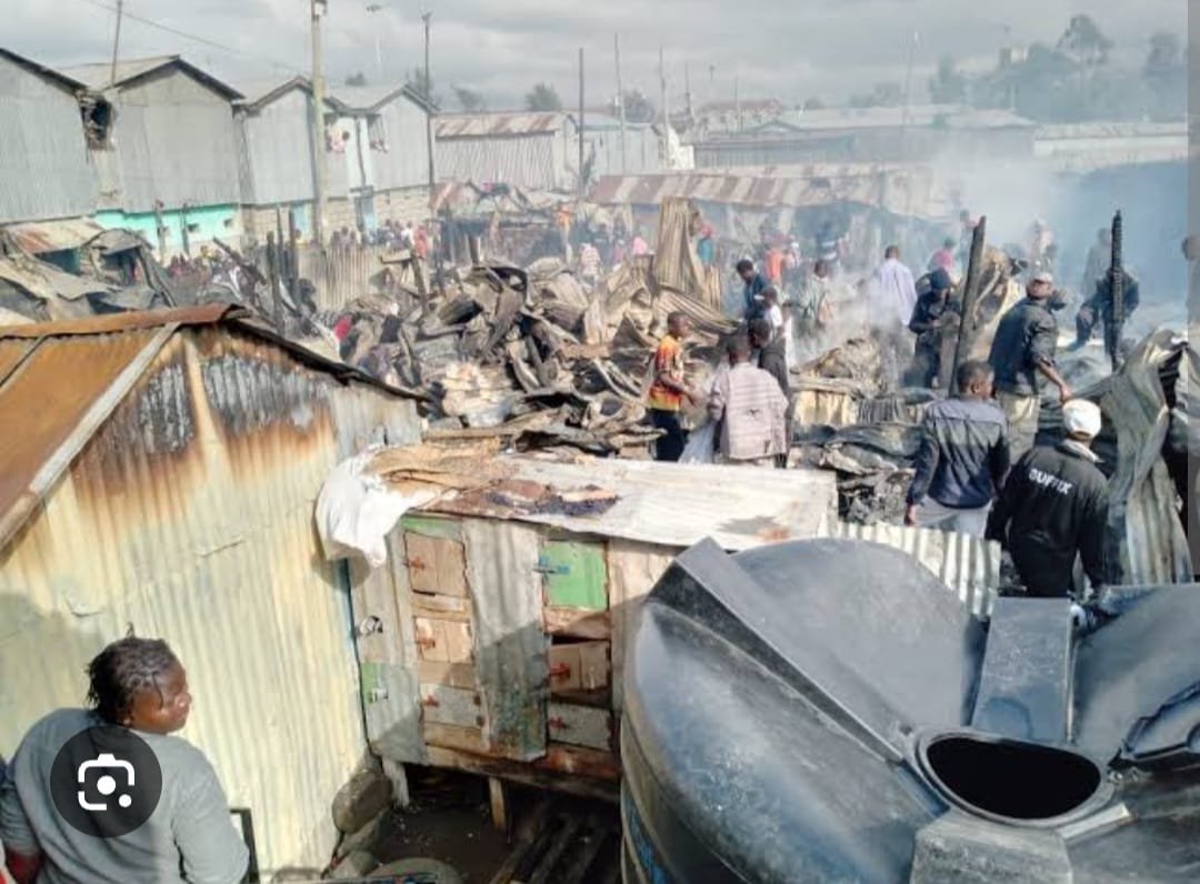 Lungalunga:30 Houses Destroyed in Evening Fire