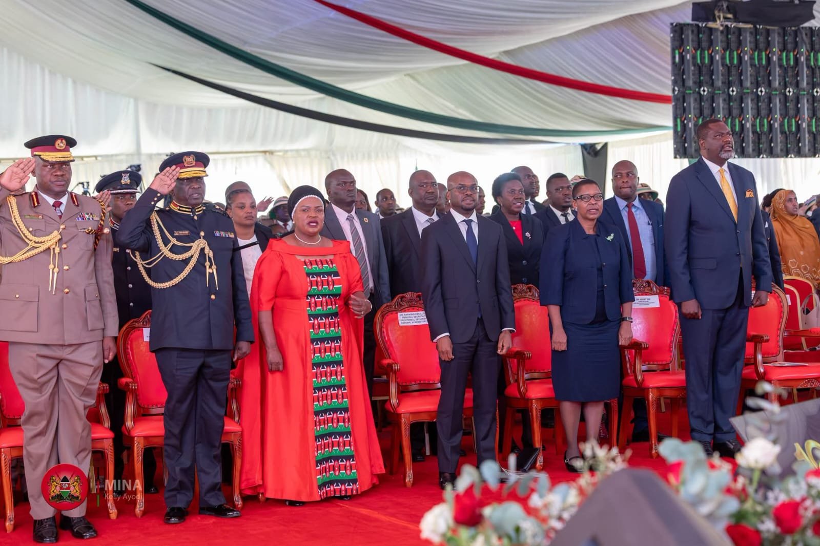 Ruku officiates at the induction of 530 New DCCs