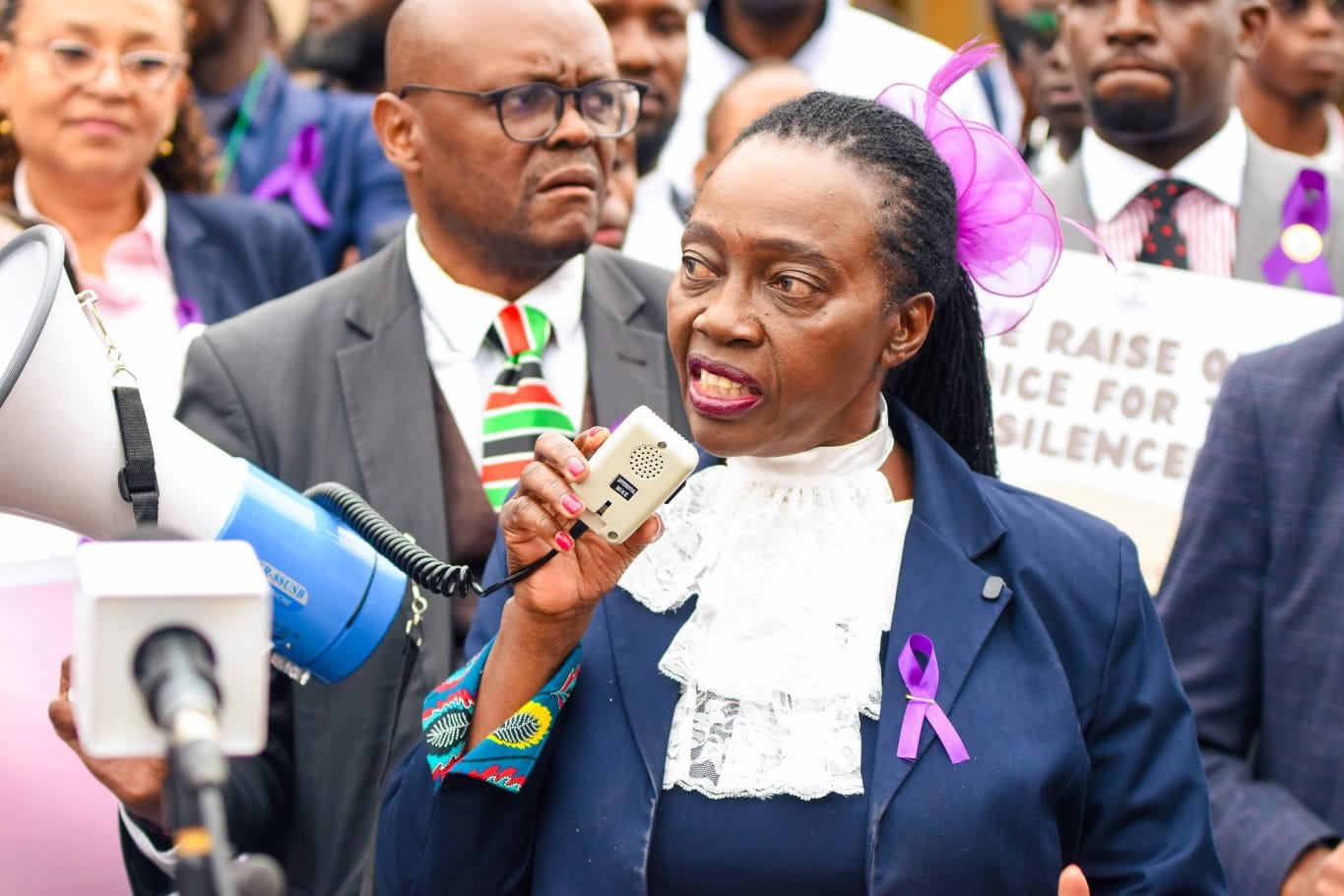 Karua,Wajackoyah lead lawyers in lawyers attacks protest