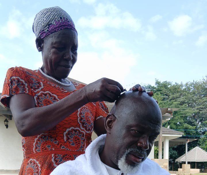 Engineer Vincent Sidai Gets Razor Cut from Longtime Barber Pamela Akasiba Ahead of 2027 Bid