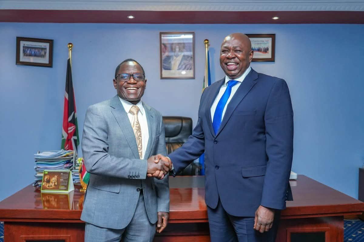 Broadcasting PS Steven Isaboke Welcomes New Government Spokesperson Charles Owino