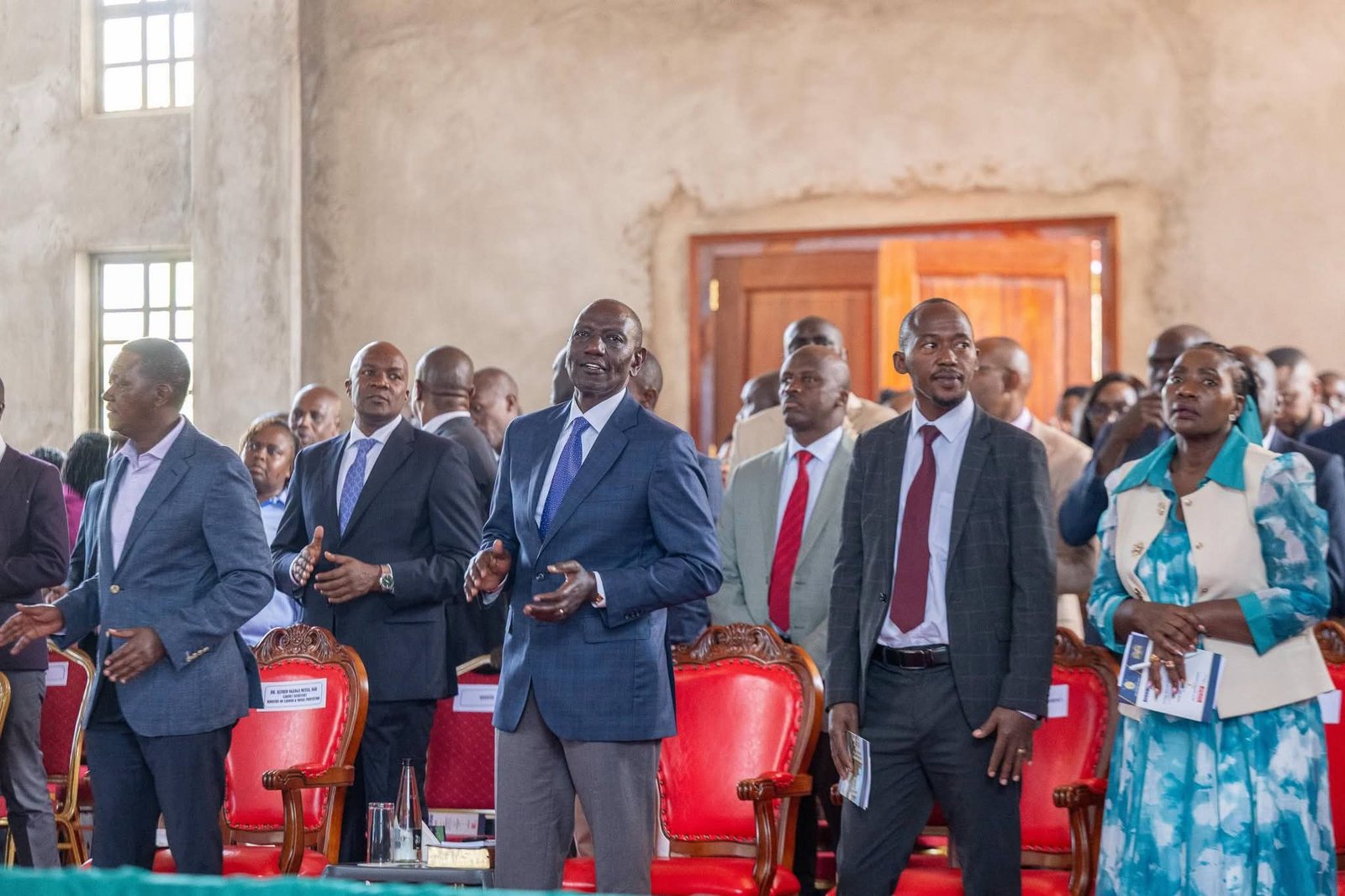 Ruto Calls For Unity as he Attends Church Service