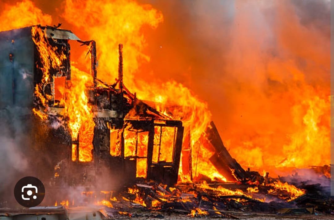 Drunkard Son Arrested After Burning Mother’s Sh1.5 Million Home in Kakamega
