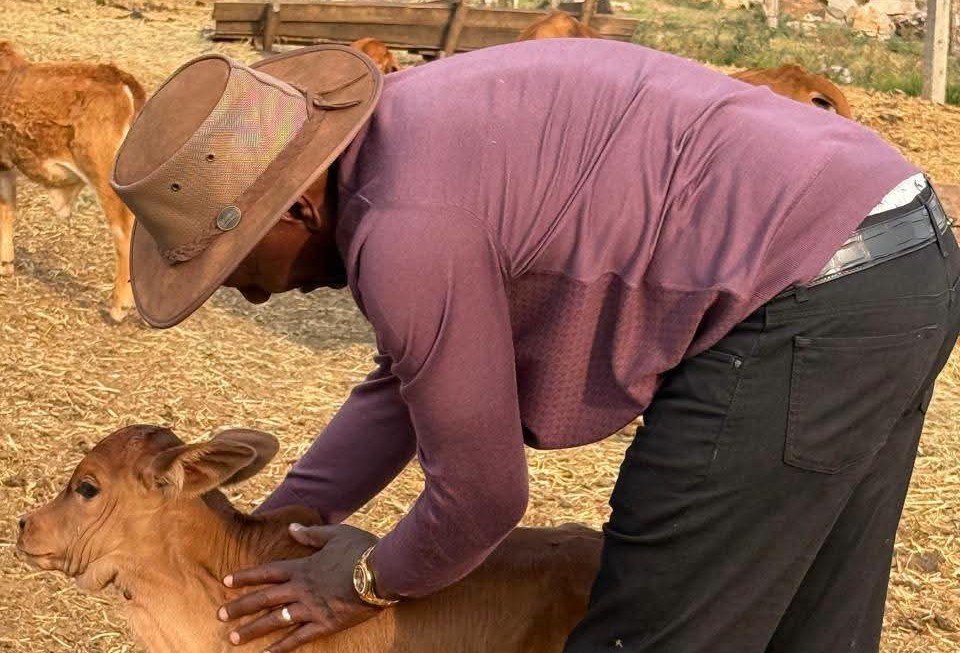 Ruto Visits His Kilgoris Farm
