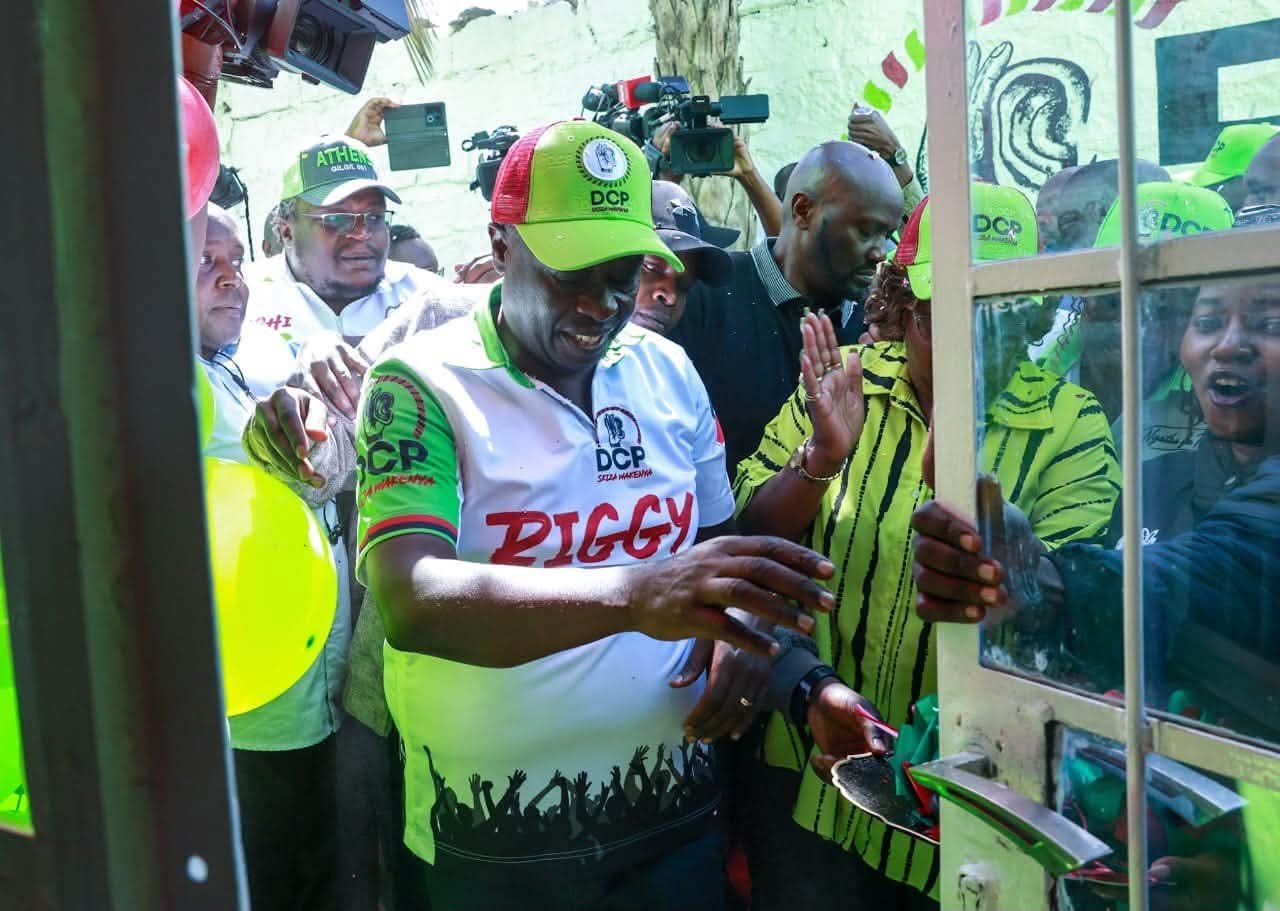 Gachagua Opens DCP Office in Naivasha