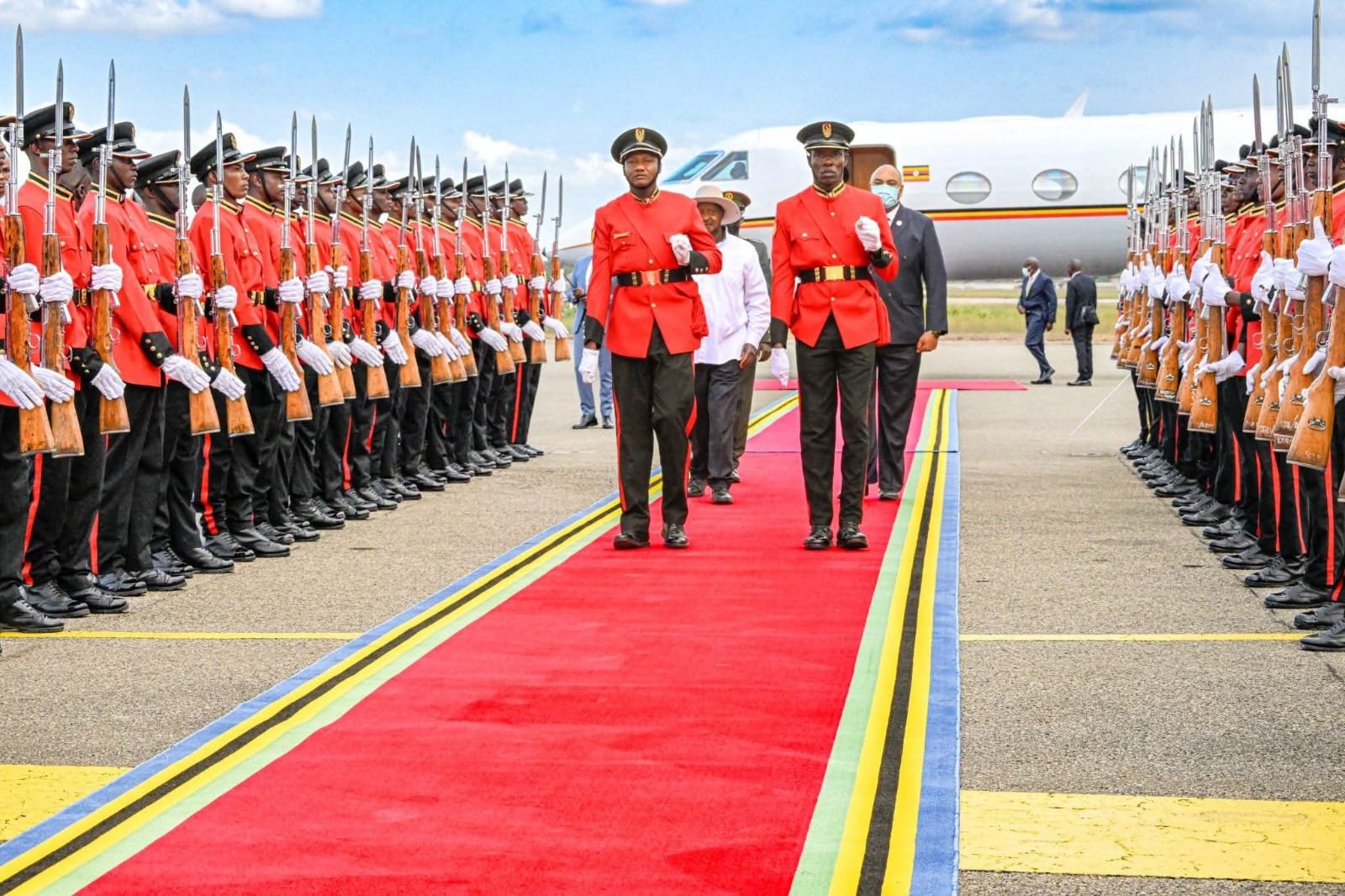 Museveni Begins Two-Day Working Visit to Tanzania for Bilateral Talks