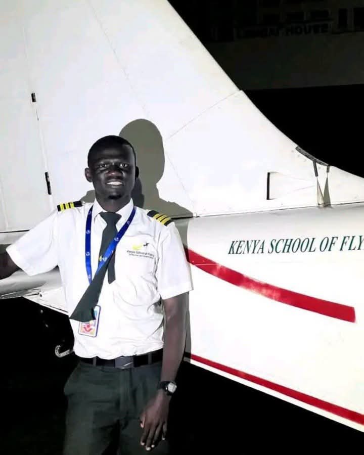 Osiya mourns young pilot Alex Oluka killed in Kajiado Crash