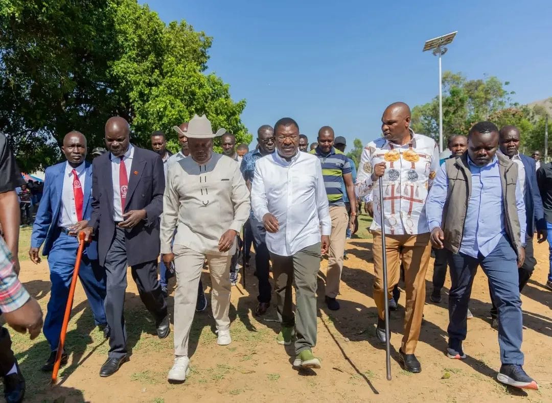 Wetang’ula, Farouk Kibet attend Church Service in Budalang’i