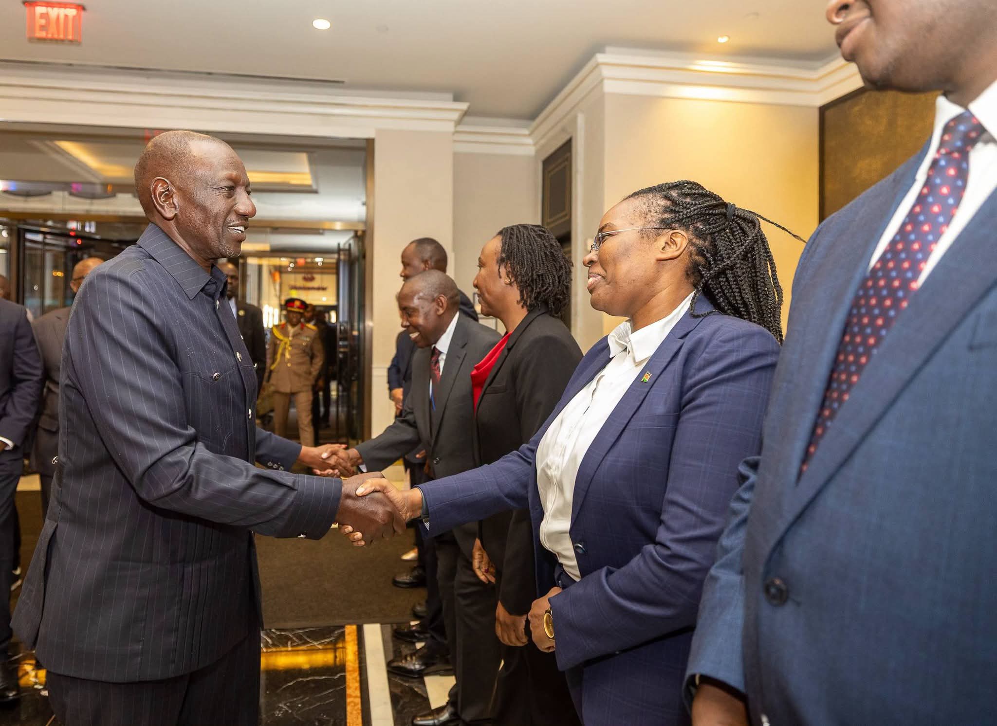 Ruto arrives in New York for UN General Assembly, pushes Kenya’s investment agenda