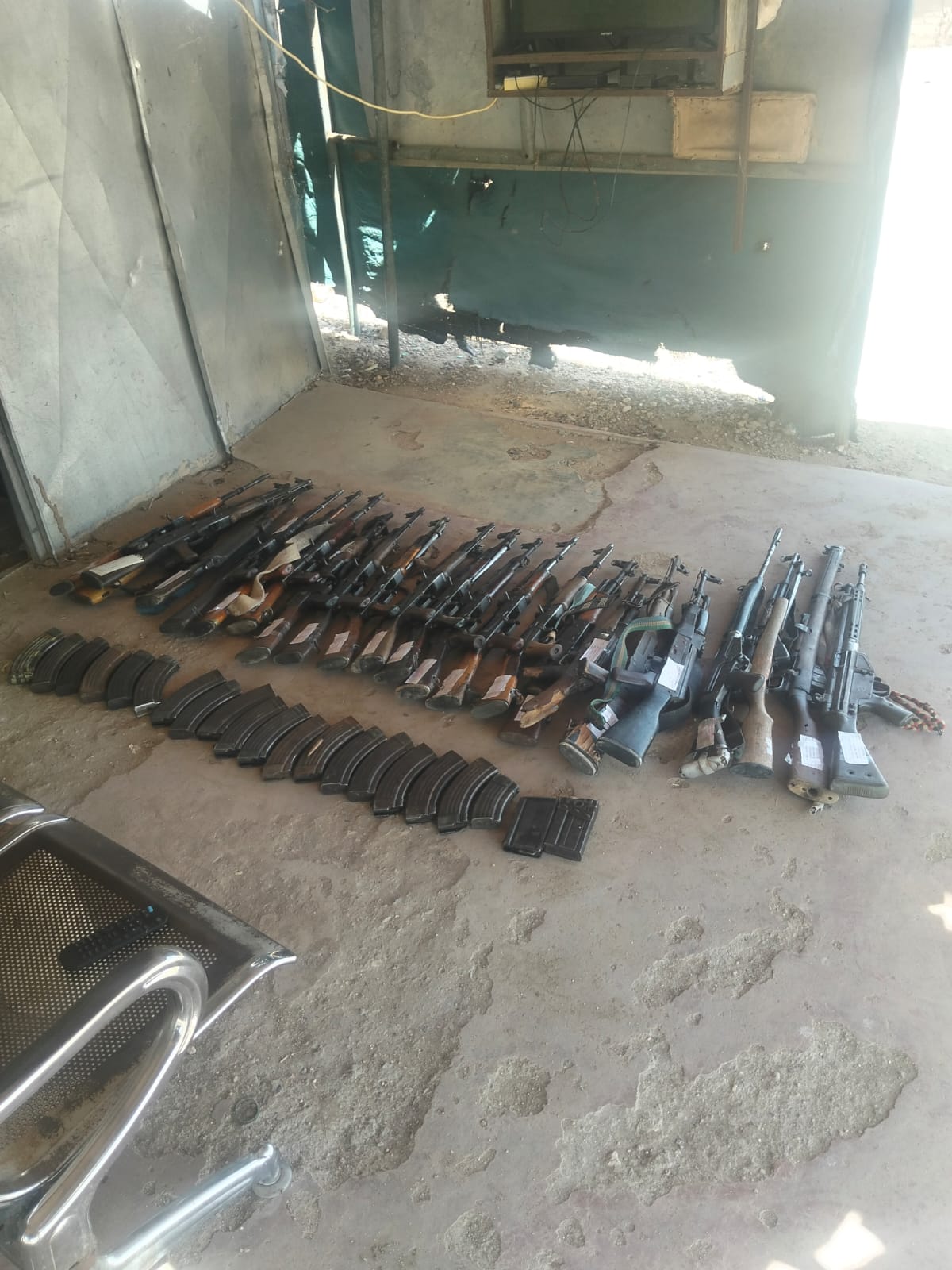23 Illegal Firearms Surrendered to Police in Loima