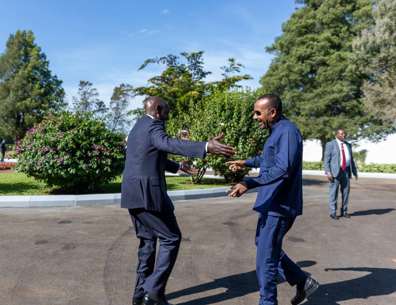 Brotherly Welcome: Ruto Hosts Ethiopia’s Abiy Ahmed at 63rd Mashujaa Day Celebrations in Eldoret