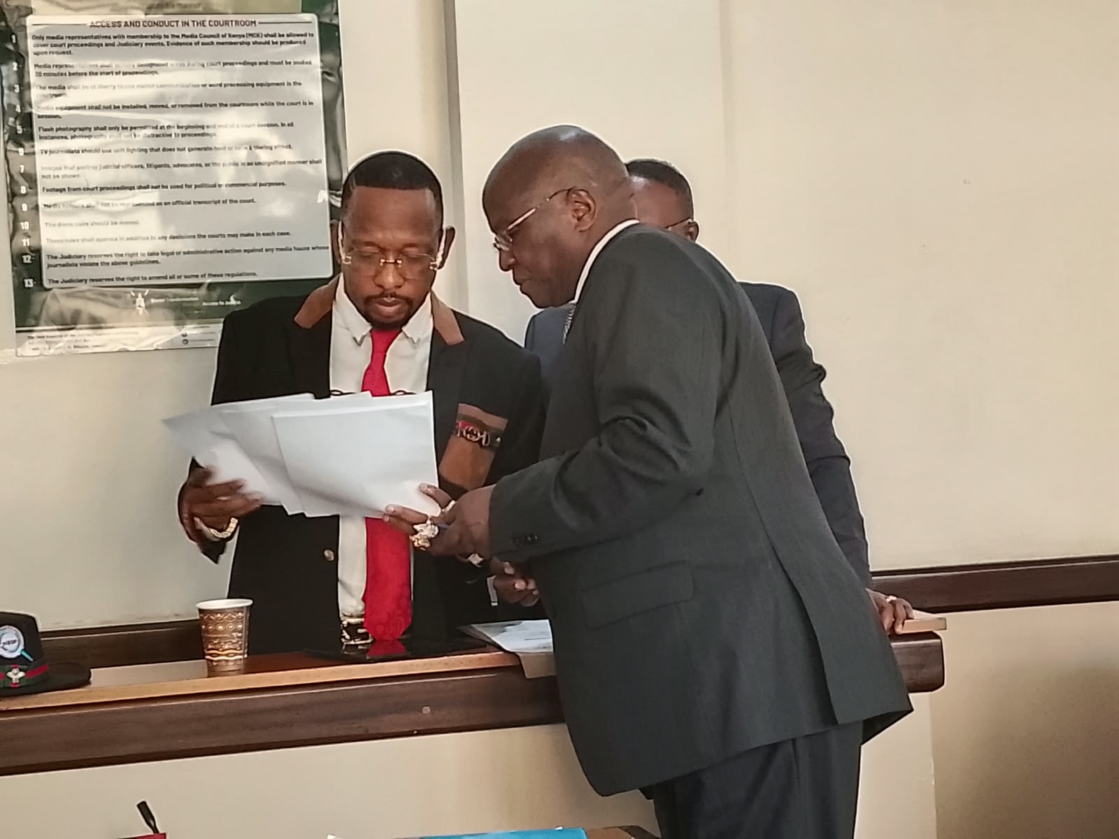Sonko defends himself in the graft case
