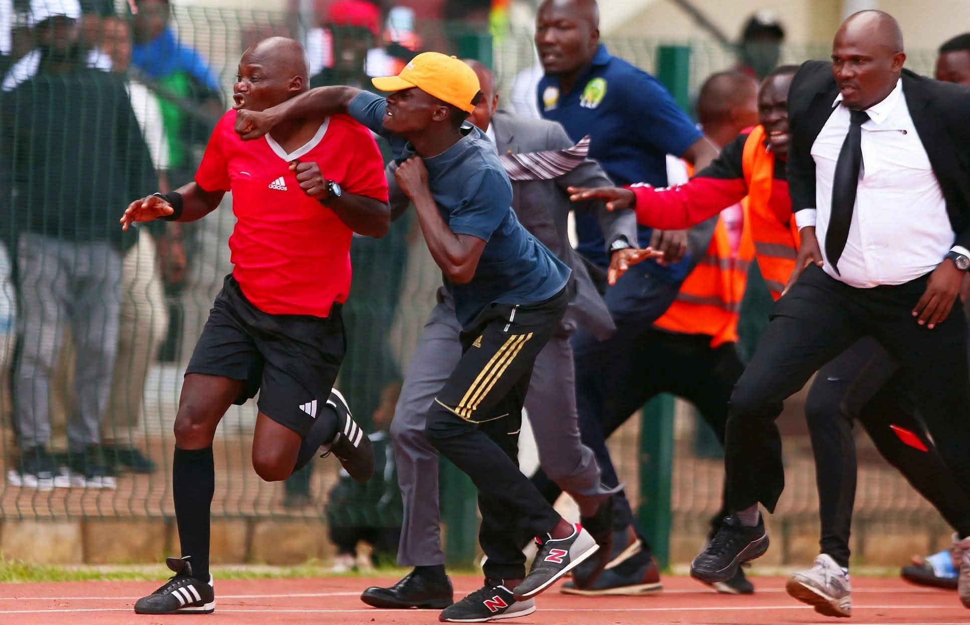 Chaos erupts at Ulinzi stadium as FKF Match is abandoned