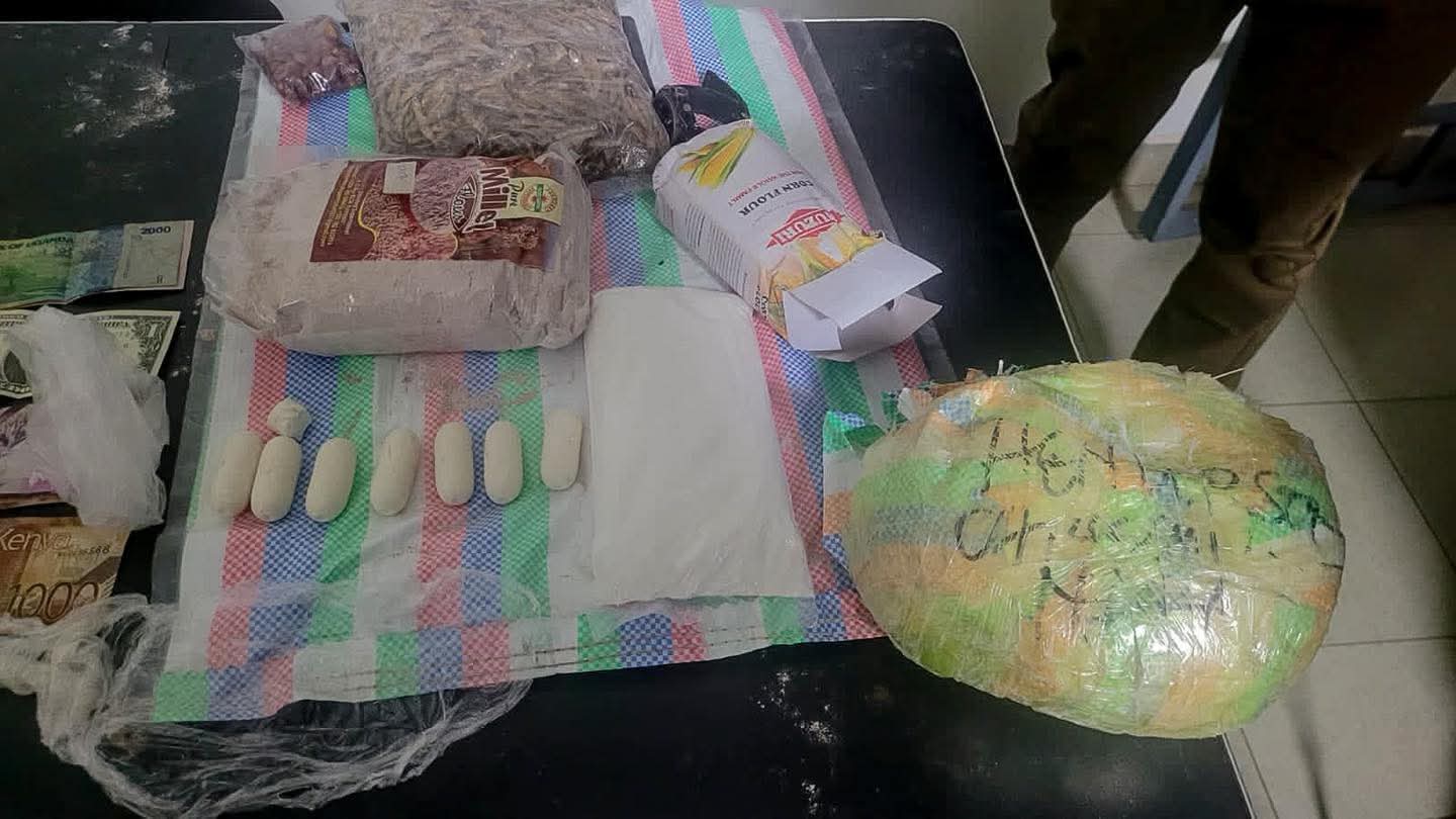 One suspect arrested as police seize 548g of cocaine at Malaba border