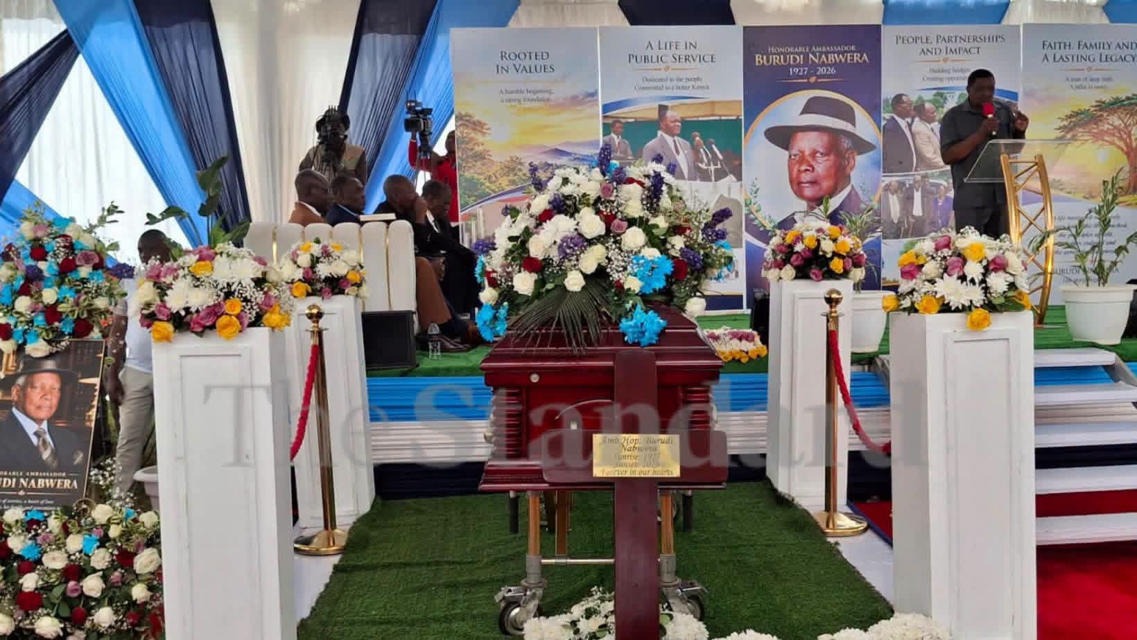 Tension at Nabwera’s burial as MP Kakai Bissau clashes witu Natembeya